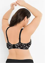 Reggiseno senza ferretto con chiusura anteriore e cotone biologico (pacco da 2), bonprix