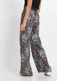 Pantaloni a palazzo in viscosa fluente, bonprix