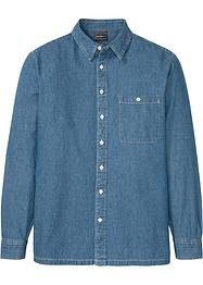 Camicia in jeans loose fit, RAINBOW