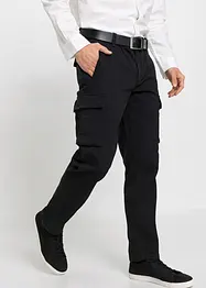Pantaloni elasticizzati con puro cotone regular fit, straight, bonprix