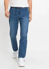 Jeans leggeri elasticizzati con elastico in vita regular fit, straight, bonprix