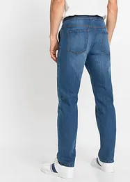 Jeans leggeri elasticizzati con elastico in vita regular fit, straight, bonprix