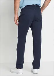 Pantaloni elasticizzati classic fit con puro cotone, straight, bonprix