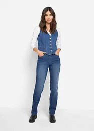 Jeans straight, vita media (pacco da 2), bonprix