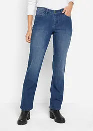 Jeans straight, vita media (pacco da 2), bonprix