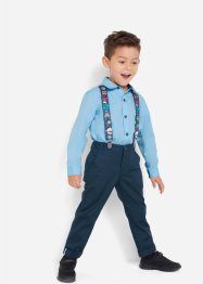 Completo Bonprix Bambino Abbigliamento Completi Set Nero camicia set 4 pezzi cravatta 
