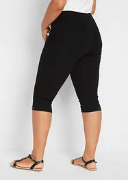 Leggings capri in interlock di cotone, bonprix