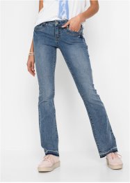 Jeans a zampa con dettagli, RAINBOW