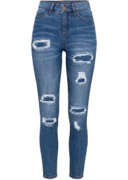 Jeans skinny con zone sdrucite, RAINBOW