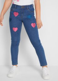 Jeans elasticizzati con applicazioni, John Baner JEANSWEAR
