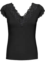 Maglia con pizzo, bonprix