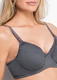 Reggiseno allattamento con ferretto con cotone biologico (pacco da 2), bonprix