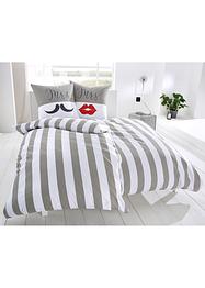 Biancheria da letto con stampa Mr & Mrs, bpc living bonprix collection