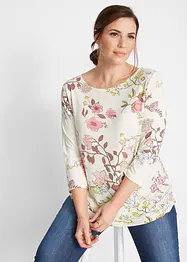 Maglia a fiori, bonprix