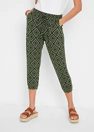 Pantaloni fantasia a pinocchietto, bonprix