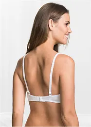 Reggiseno senza ferretto con coppe preformate e cotone biologico (pacco da 3), bonprix