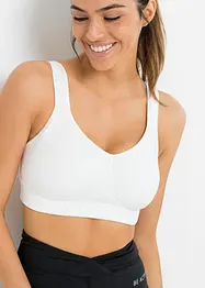 Reggiseno sportivo con sostegno medio (pacco da 2), bonprix