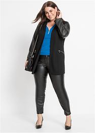 Giacca con maniche in similpelle, BODYFLIRT