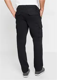 Pantaloni cargo elasticizzati termici regular fit, straight, bonprix