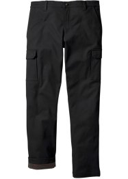 Pantaloni cargo elasticizzati termici regular fit, straight, bpc bonprix collection