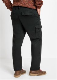 Pantaloni cargo elasticizzati termici regular fit, straight, bpc bonprix collection