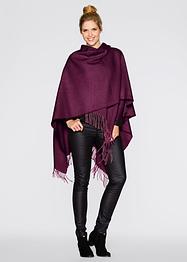 Poncho in tinta unita, bpc bonprix collection