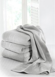 Asciugamano in cotone (pacco da 4), bpc living bonprix collection