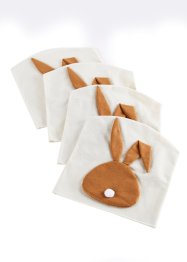 Coprisedia coniglio di Pasqua (pacco da 4), bpc living bonprix collection