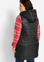 Gilet trapuntato in lunghezza midi, bonprix