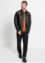Giacca in similpelle, John Baner JEANSWEAR