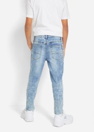 Jeans con lavaggio candeggiato effetto nuvola skinny fit, John Baner JEANSWEAR