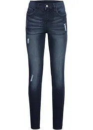 Jeans skinny elasticizzati, vita media, bonprix