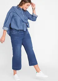 Jeans culotte elasticizzati ultra morbidi, bonprix