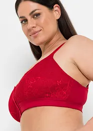 Reggiseno senza ferretto con chiusura anteriore e cotone (pacco da 2), bonprix