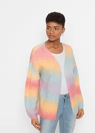 Cardigan in morbido filato grosso misto lana, bonprix