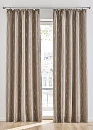 Tenda oscurante con fantasia lucida (pacco da 1), bpc living bonprix collection