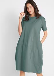Abito oversize in cotone a mezze maniche, bpc bonprix collection