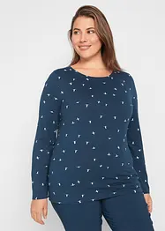 Maglia fantasia a maniche lunghe, bonprix