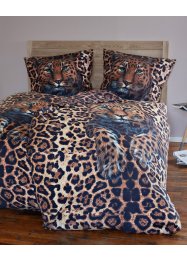Biancheria da letto double-face con leopardi, bpc living bonprix collection