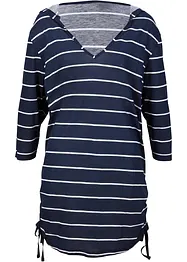 Maglia lunga copricostume con cappuccio in viscosa, bonprix