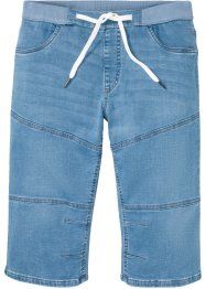 Bermuda di jeans in felpa regular fit, RAINBOW