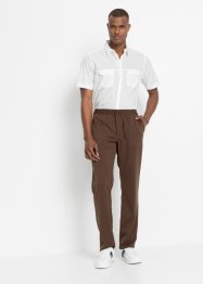 Pantaloni con elastico in vita e poliestere riciclato regular fit straight, RAINBOW