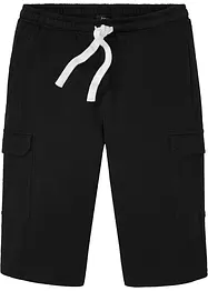 Bermuda in felpa di puro cotone biologico con tasche cargo, bonprix