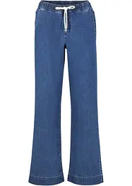 Jeans elasticizzati, wide leg, bonprix