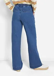 Jeans elasticizzati, wide leg, bonprix