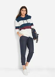 Pantaloni tuta con effetto jeans, bonprix