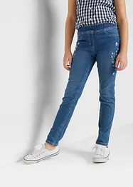 Jeggings a vita media, bonprix