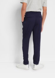 Pantaloni cropped da completo in jersey slim fit, bpc bonprix collection