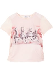 T-shirt con stampa fotografica di cavalli, bpc bonprix collection