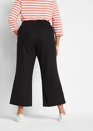 Pantaloni culotte in misto lino leggero, bonprix